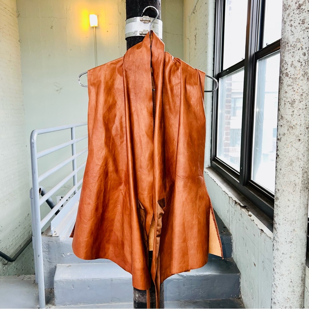 Rick Owens SS16 cyclops runway wrap vest